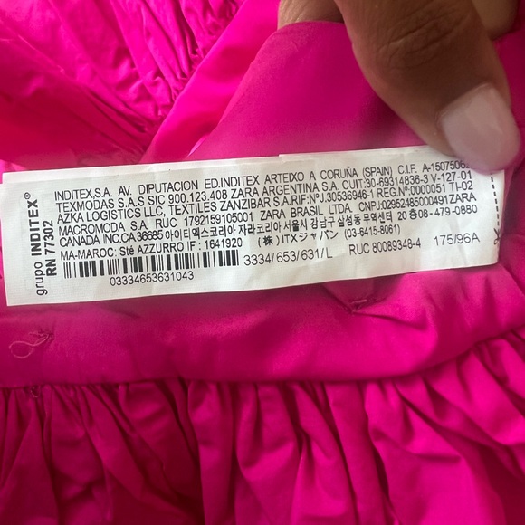 Zara Pink Ruffle Top - Picture 5 of 5